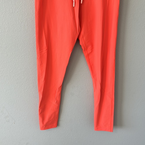White Fox Orange High Waisted Leggings/Joggers Medium - Picture 4 of 14